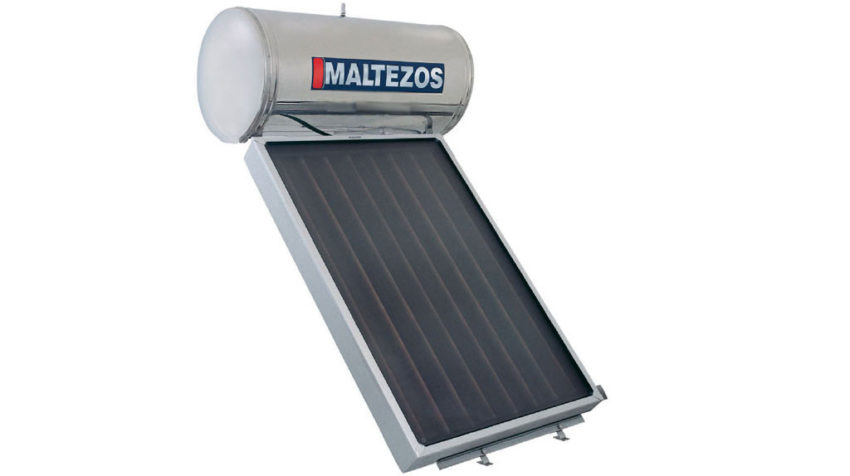 Maltezos1stili Ηλιακός Θερμοσίφωνας Maltezos INOX 3E 125L SAC 100 X 150 - Image 1