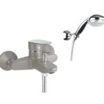 Μπαταρία Λουτρού Πλήρης Γκρι/Χρωμέ Fiore Kevon Chic 81GΧ8150