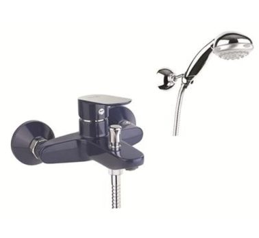 Μπαταρία Λουτρού Πλήρης Μπλε/Χρωμέ Fiore Kevon Chic 81TΧ8150