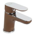 Μπαταρία Νιπτήρος Καφέ/Χρωμέ Fiore Kevon Chic 81MΧ8120