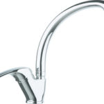 Αναμεικτική Μπαταρία Νεροχύτου Ορθια Fiore Max,σειρά Kevon Χρωμέ 32CR4310