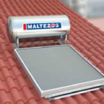 Ηλιακός Θερμοσίφωνας Κεραμοσκεπής Maltezos Glass GL-2E 125L SAC 100 X 150