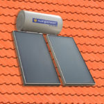Ηλιακός Θερμοσίφωνας Maltezos Sunpower Κεραμοσκεπής-2E 160L 2 SAC 90 Χ150