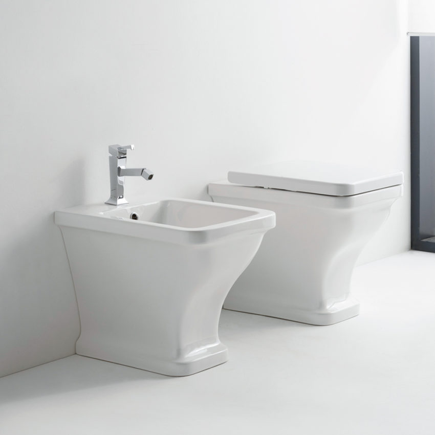 Λεκάνη Υ.Π. Πισω/κατωστόμια Scarabeo Butterfly 400800C (52.5εκ.) - Image 1