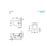 Serel Smart SM19 56cm Κρεμαστό Μπιντέ - Image 2