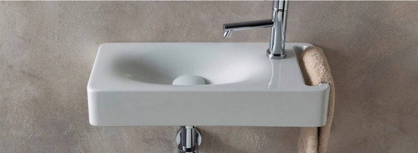 hung Scarabeo Hung 1512 50x22cm Λευκός Κρεμαστός Νιπτήρας Μπάνιου - Image 1