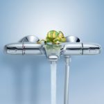 GROHE Grohtherm 1000 Μπαταρία λουτρού σώμα τοίχου θερμοστατική 34816003 - Image 2