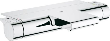 Grohe Grohtherm 2000  Θερμοστατική Μπαταρία ντουζιέρας με εταζέρα 34464001