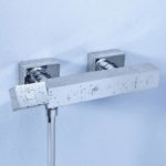 Grohe Grohtherm Cube 34488 000 Θερμοστατική Μπαταρία Ντουζιέρας - Image 2