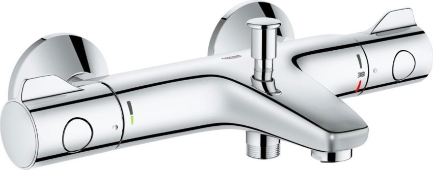 34576000 Grohe Grohtherm 800 Θερμοστατική Μπαταρία λουτρού 34576000 - Image 1