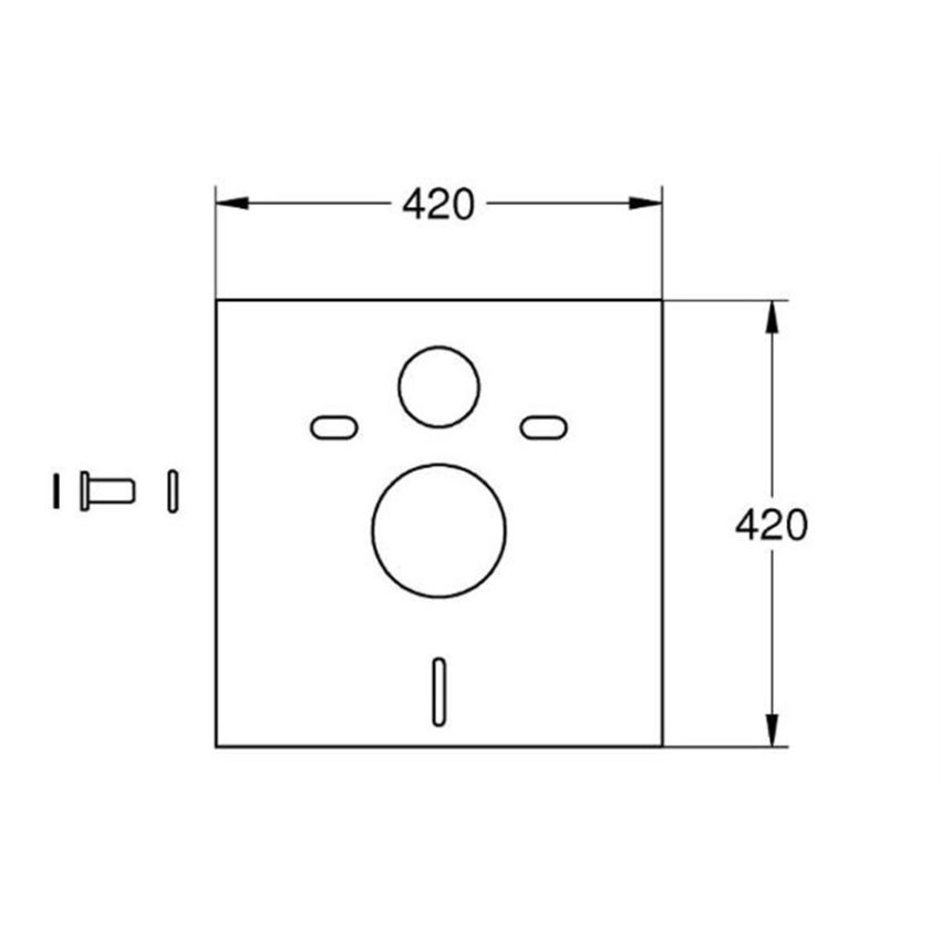 grohe-37131000 Grohe 37131000 – Σετ Ηχομόνωσης - Image 1