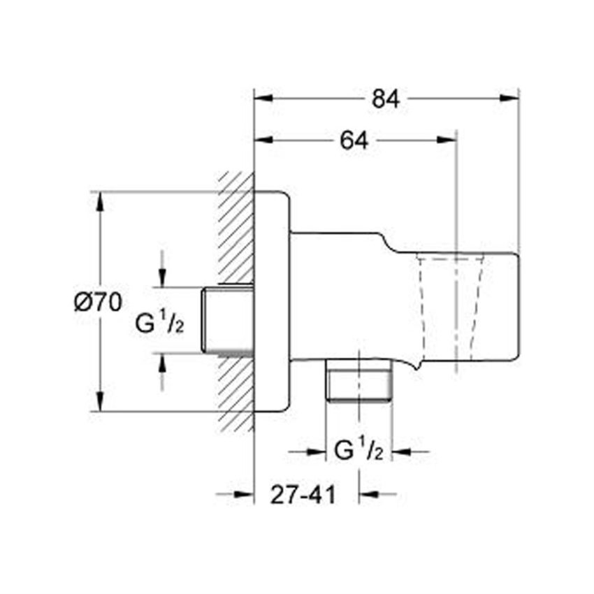 GROHE Relexa 28628000 Παροχή - Στήριγμα - Image 2