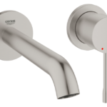 Grohe Essence Super Steel 19408DC1  Μπαταρία Νιπτήρα Τοίχου 18εκ.