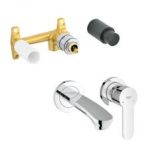 Grohe Eurostyle Cosmopolitan Μπαταρία Νιπτήρος Τοίχου Εντοιχιζόμενη 17εκ.  19571002 - Image 2