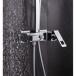 Grohe Eurocube 23147001 Σύστημα Ντουζ με Αναμεικτική Μπαταρία Ντουζιέρας με τετράγωνη κεφαλή 23x23 - Image 4