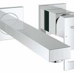 Grohe Eurocube Επίτοιχη Μπαταρία Νιπτήρα 23εκ. 23447000