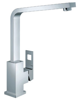 Grohe Eurocube 31255000 Μπαταρία Kουζίνας με υψηλό ρουξούνι