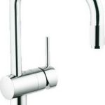 Grohe Minta 32067000  Μπαταρία Κουζίνας με υψηλό ρουξούνι και σπιράλ