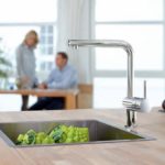 Grohe Minta 32168000 Μπαταρία Κουζίνας με υψηλό ρουξούνι και σπιράλ - Image 3