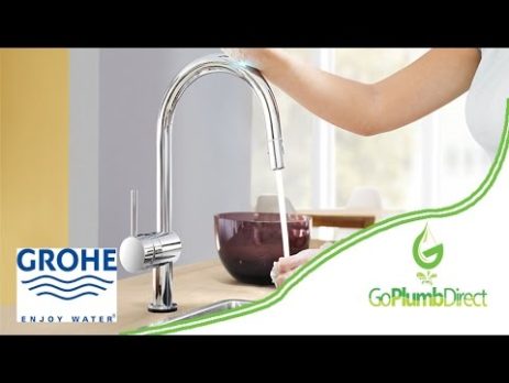 Grohe Minta 32918000 Μπαταρία κουζίνας με υψηλό ρουξούνι και σπιράλ - Image 3