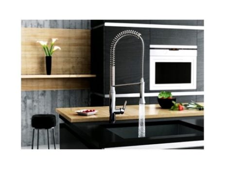 Grohe K7 Μπαταρία Κουζίνας Ψηλή 2 ροών με Ελατήριο 32950000 - Image 3