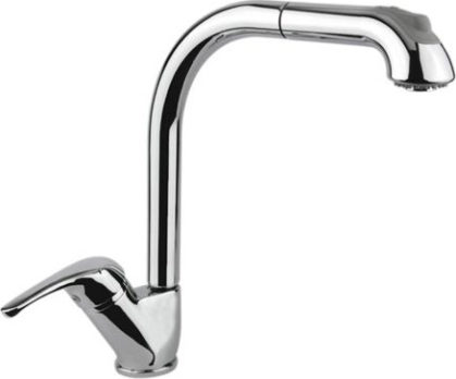 FIORE MAX  Μπαταρία Νεροχύτη Πάγκου Ψηλή Με Σπιράλ 32CR4399