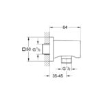 Grohe 27076000 Παροχή Rainshower Classic - Image 2