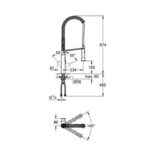 Grohe K7 Μπαταρία Κουζίνας Ψηλή 2 ροών με Ελατήριο 32950000 - Image 4