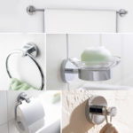 Grohe Essentials New 40344001 Σετ Αξεσουάρ Μπάνιου 5 Τεμαχίων - Image 3