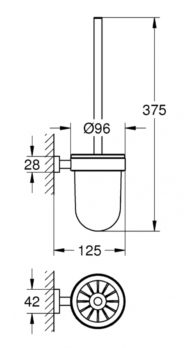 Grohe Essentials Cube New 40513001 Πιγκάλ - Image 2