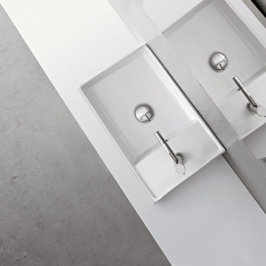 Scarabeo Teorema 8031R4123-300 Επιτραπέζιος Νιπτήρας 41X23 - Image 2