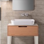 Scarabeo Mizu 70 9007 Επιτραπέζιος Νιπτήρας Μπάνιου 70x45 εκ.