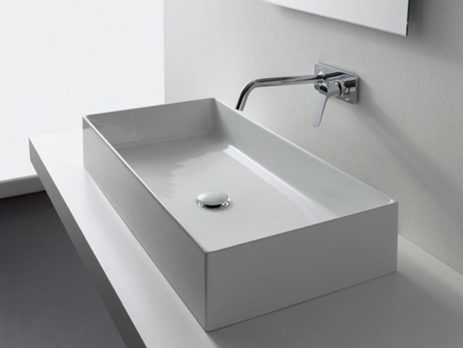 Scarabeo Teorema 80 5102 Νιπτήρας Επιτραπέζιος Πορσελάνη 80x40εκ. - Image 2