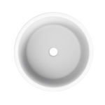 Scarabeo Bucket 8807 Ø42cm Λευκός Επιτραπέζιος Νιπτήρας Μπάνιου - Image 4