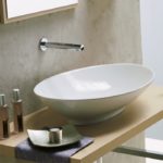 Scarabeo Neck 8045 Επιτραπέζιος/Επικαθήμενος Νιπτήρας Μπάνιου 63x45cm