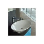 Scarabeo Neck 8045 Επιτραπέζιος/Επικαθήμενος Νιπτήρας Μπάνιου 63x45cm - Image 3