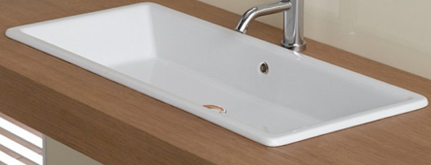 8033-2 Scarabeo Gaia 80 8033 Ένθετος Νιπτήρας - Image 2