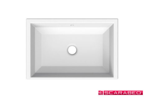 Scarabeo TECH 8037 Υποκαθήμενος Νιπτήρας 54.5x35.8εκ. - Image 4