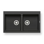 Νεροχύτης Pyramis Athlos 86X50 2B Carbon 070071311