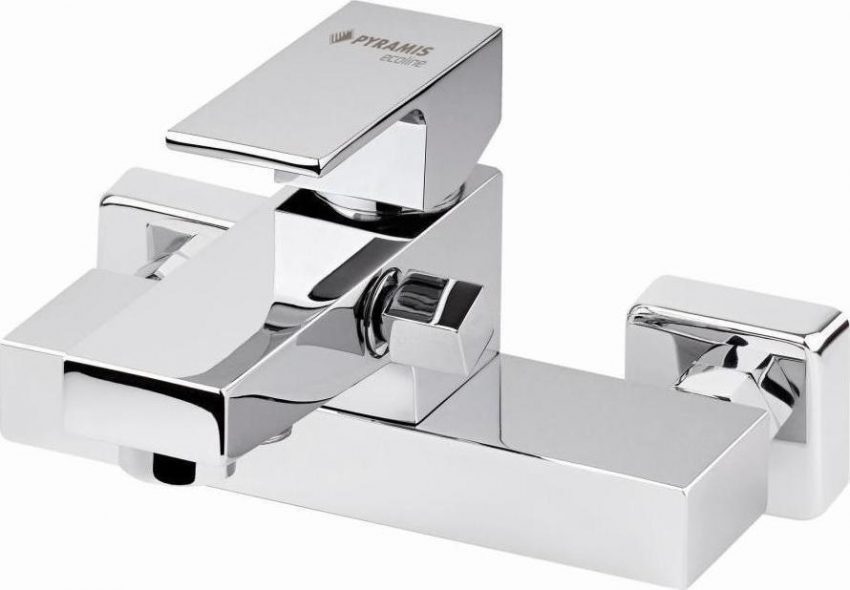 Μπαταρία Λουτρού Pyramis Agitato Χρωμέ Ecoline 090900401 - Image 1