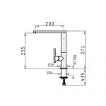 Μπαταρία κουζίνας χρωμέ Grazia Pyramis 090911701 - Image 3