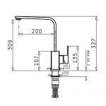Pyramis Cecilia 090917301 Inox Ψηλή Μπαταρία Κουζίνας - Image 2
