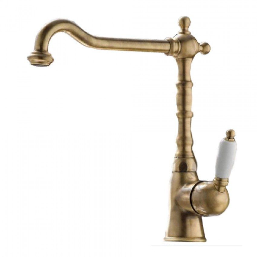 Μπαταρία Κουζίνας Pyramis Baroque Μπρονζέ 095120201 - Image 1