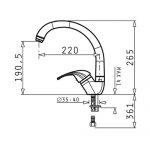 Μπαταρία Κουζίνας Pyramis Mezzo - Image 2