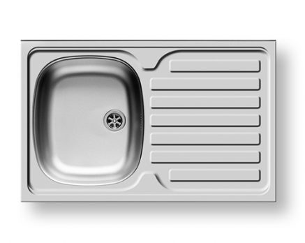 Νεροχύτης Pyramis International 80X50 1B 1D 100107701