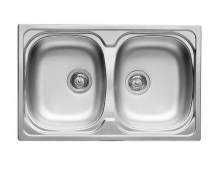 Νεροχύτης Pyramis Sparta 79X50 2Β LN 0TH O92GOF MNB 100131101