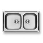 Νεροχύτης Pyramis Dorian 86x50 2B REV 0TH O92 GOF 107158501