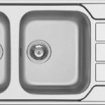 Νεροχύτης Pyramis Athena Extra 116x50 2B 1D REV 0TH O92 GOF 107163101