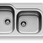 Νεροχύτης Pyramis Space Plus 2B Σαγρέ 96X48 108722901