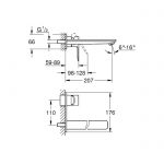 Βρύση Με 2 Οπές Grohe Lineare 23444DC1 - Image 2